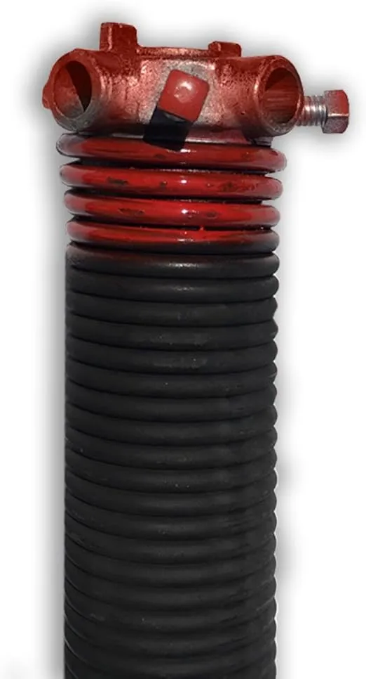 DURA-LIFT .225 x 2" x 31" Torsion Garage Door Spring (Red, Right Wound)