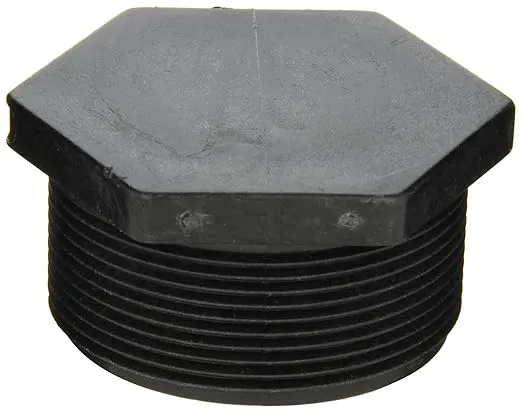 Banjo PLUG200 Polypropylene Pipe Fitting, Plug, Schedule 80, 2" NPT Male