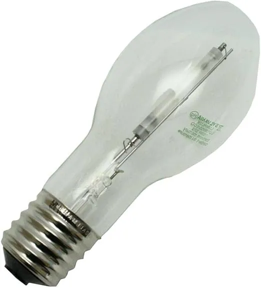 SYLVANIA LUMALUX HID Lamp, 100W Light Bulb, E39 Mogul Base, ED23.5, 9500 Lumens, 2100K, Clear (67514)