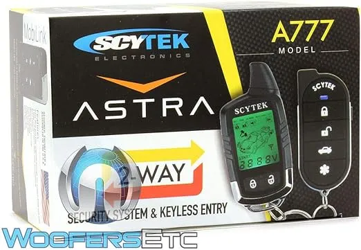 Scytek Electronics ASTRA777 Scytek Complete 2 Way Remote Security System