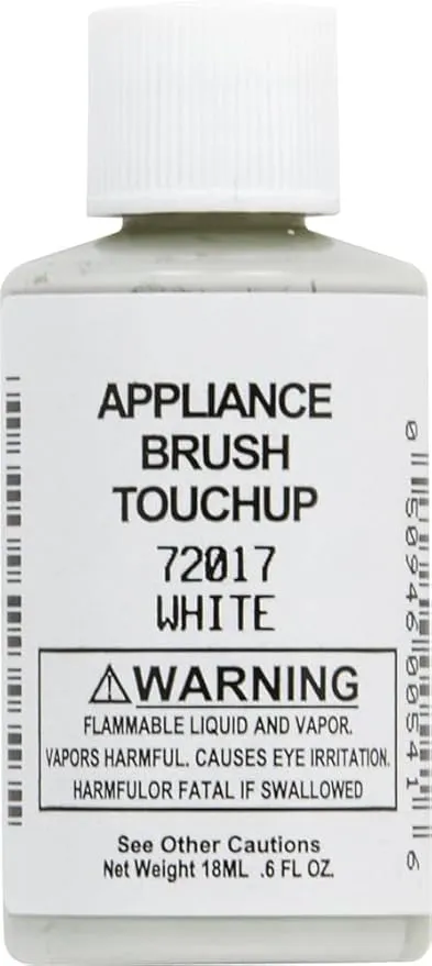 72017 Genuine Appliance Touch Up Paint White Compatible with Whirlpool Appliance Touch Up Paint White