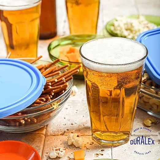 Duralex picardie, clear 25 cl tumbler, 8-3/8 ounce, set of 6