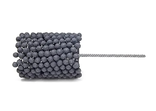 Brush Research GBD41424 FLEX-HONE®, 4-1/4" (108mm) Diameter, 240 Grit, Silicon Carbide, For Mild Steel, Stainless Steel Cast Iron and Softer Ferrous Materials