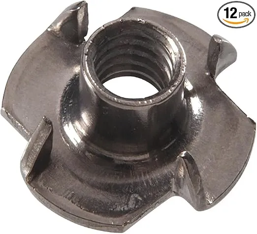 Hillman Stainless Long Prong Tee Nut (#10-32 x 9/32" x 3/4")