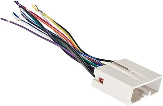 Metra Electronics 70-5520 Wiring Harness for Select 2003-Up Ford Vehicles, MULTI COLOR