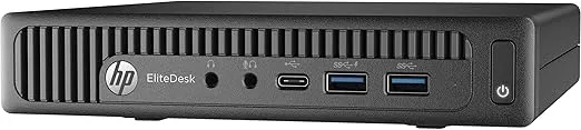 HP EliteDesk 800 G2 Mini Desktop PC – Intel Core i5-6500T 2.5GHz W/8GB DDR4, 256GB SSD, – Windows 10 Professional (Renewed)