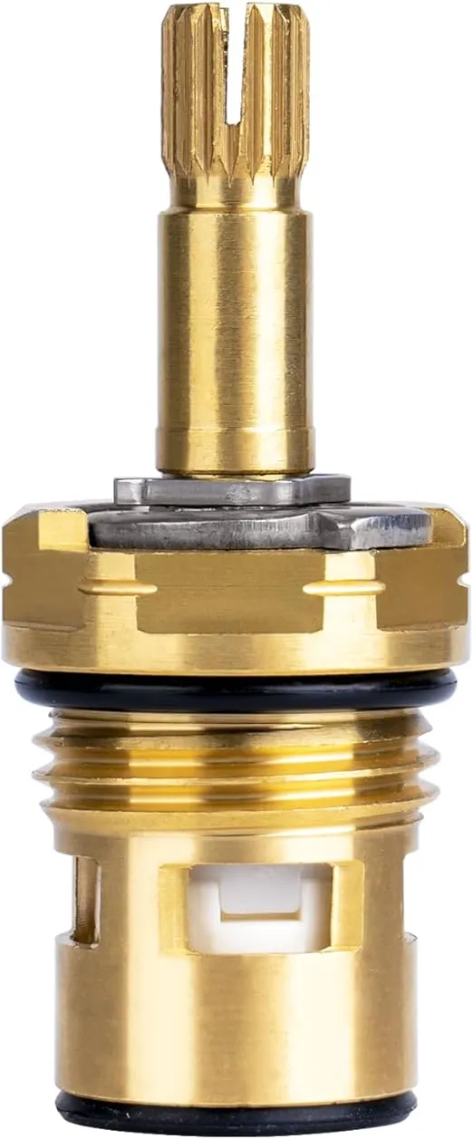 Cartridge for American Standard 994053-0070a or 994053-0070a/H Bath & Kitchen Faucet Replacement Valve Cartridge, 4z-24h Hot and Cold Replacement Stem, Brass