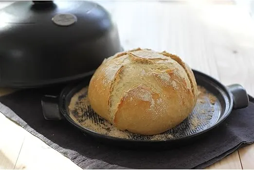 Emile Henry Bread Cloche | Charcoal