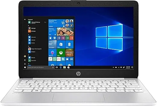 HP Newest 14" Laptop for Student Business, with Office Lifetime License, Intel Quad-Core N4120, 8GB RAM, 128GB eMMC, Long Battery Life, Bluetooth, Thin & Light, MicroSD, HDMI, Windows 11 Pro