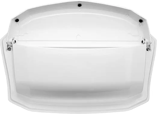 Architectural Mailboxes Villa Aluminum Wall Mount Mailbox, 2541W, White, Small Capacity