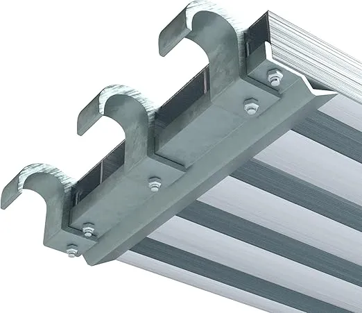 Louisville Ladder PD9207 7-Foot Scaffolding Platform, 1 Pack, Silver