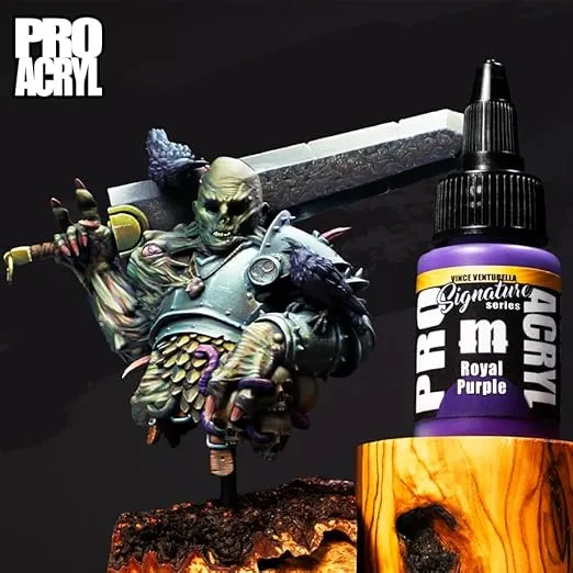 Monument Hobbies Pro Acryl PRIME 003 - White Acrylic Model Paints for Plastic Models - Miniature Painting