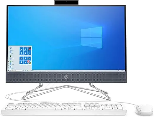 HP 22-DF 21.5-Inch Full HD WLED Intel Celeron G5900T 4GB 256GB SSD Win 10 All-in-One PC