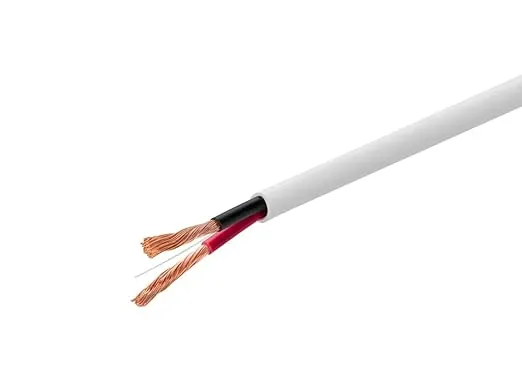 Monoprice Speaker Wire - CL3 Rated, 2-Conductor, 14AWG, PVC Jacket Material, 99.9% Oxygen-Free Pure Bare Copper, 25 Feet, White