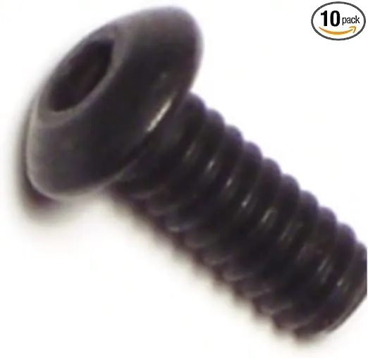 014973229115 Button Socket Cap Screws, 10-24 x 1/2, Piece-10