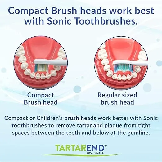 Toothpaste for Tartar Removal - Tartar Control Toothpaste to Remove Tartar and Plaque from Teeth at Home and Prevent Tartar and Plaque Buildup - 3.4 oz Tube, 1-Pack (Minty Wintergreen)