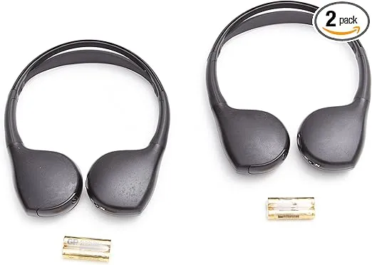 ACDelco Accessories 22863046 Dual-Channel Wireless Infrared (IR) Headphones (Set of two)