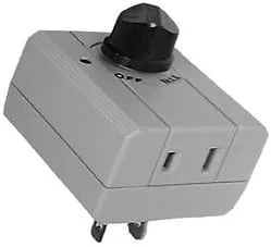 AC Plug-In Dimmer Switch - SPST / On - Off : 30-10194 by Philmore LKG