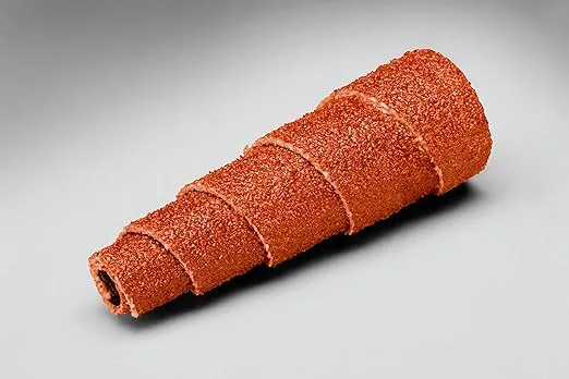 3M Cartridge Roll 747D - 60 Grit Ceramic Aluminum Oxide, X-Weight Backing - Metal Finishing - Die Grinder Abrasives - 3/8' x 1.5' x 1/8'