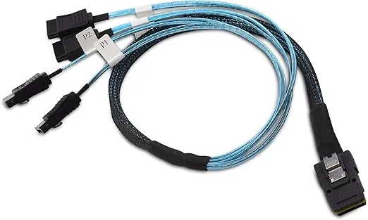 Cable Matters Internal Mini SAS to SATA Cable 1.6 Feet (SFF-8087 to SATA Forward Breakout)