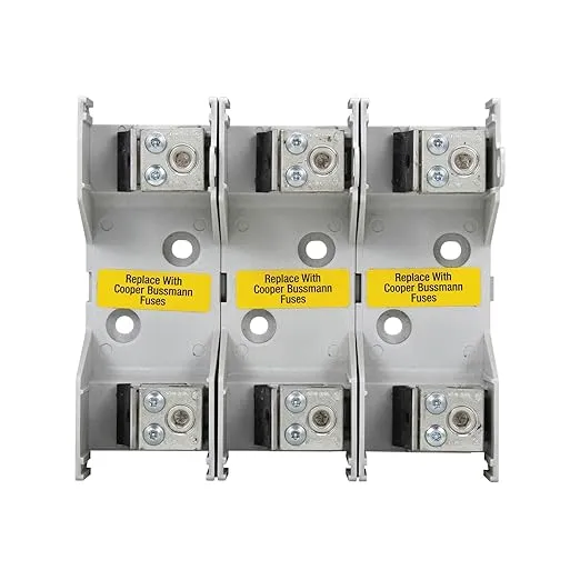 Cooper Bussmann JM60100-3CR Class J Fuse Holder, 3 Pole, 600V, 100 Amp