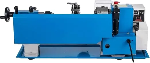 VEVOR Metal Lathe 7"x12",Precision Bench Top Mini Metal Lathe 550W, Metal Lathe Variable Speed 50-2500 RPM Nylon Gear With A Movable Lamp for Precision Parts Processing