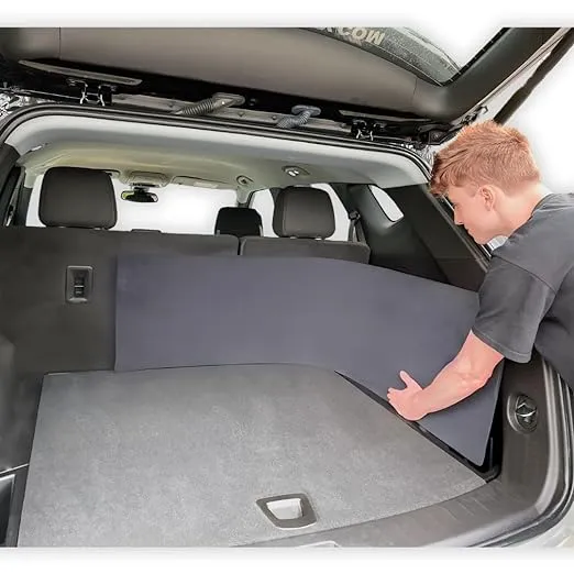 XCEL Extra Large Marine Foam Rolls Sheets with Adhesive Closed Cell Foam Padding Neoprene Foam Cosplay Easy Cut - Various Sizes (54" x 12" x 1/4" (1 Pack), Gray, 1)