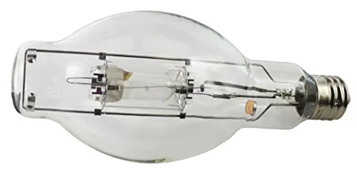 LEDVANCE 400W BT37 Metal Halide HID Light Bulb, EX39 Base, 40,000 Lumens, 3600K, Clear - 1 Pack (64705)