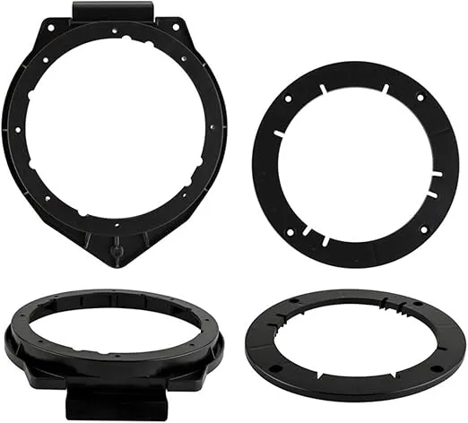 Metra 82-3006 6" to 6-3/4" Speaker Adapter for GM Multi 05-Up,Black, 1 Count (Pack of 1)