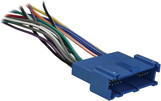 Metra 70-2001 Radio Wiring Harness for GM 94-04, BLUE/BLACK