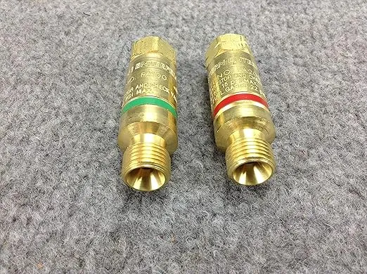 Western Enterprises FA-10 Flashback Arrestor Sets, Oxygen/Fuel Gas, Torch