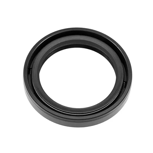 uxcell Oil Seal, TC 32mm x 44mm x 7mm Nitrile Rubber Cover Double Lip with Spring for Bearing Shaft, Black Pack of 1