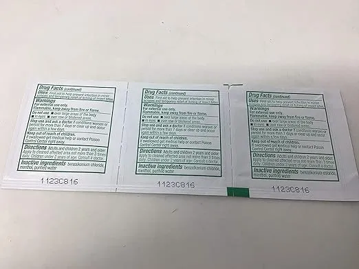 Safetec Sting Relief Wipe (48/Box)
