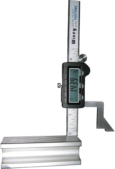 100mm (4") Digital Height Gauge with Fractions