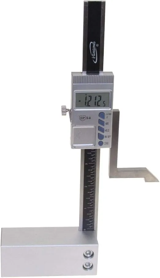 iGaging Digital Electronic Height Gauge with Magnetic Base, 6 Inch