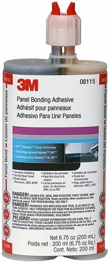 3M 08115 Panel Adhesive & 3M 08571 Manual Applicator Gun w/ABN Sticker [Misc.]