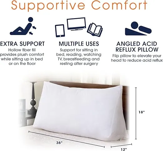 Cheer Collection Wedge Pillow Case