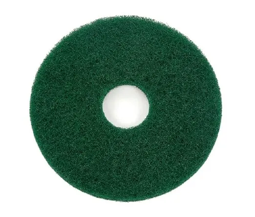 Oreck Commercial 437.056 Cleaning Orbiter Pad, 12" Diameter, For 550MC Orbiter Floor Machine, Green