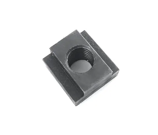 HHIP 3903-1248 Pro-Series 1040 Steel T-Slot Nut, Black Oxide, M18 Thread, 32mm Length, 1018 Steel