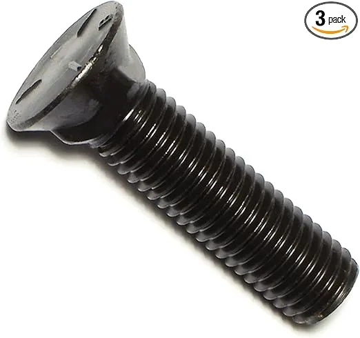 014973294649 Grade 5 Plain Plow Bolts, 5/8-11 x 2-1/2, Piece-3