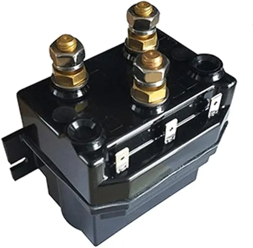 Maxwell Reversing Solenoid Pack - 12V, SP5104, Black