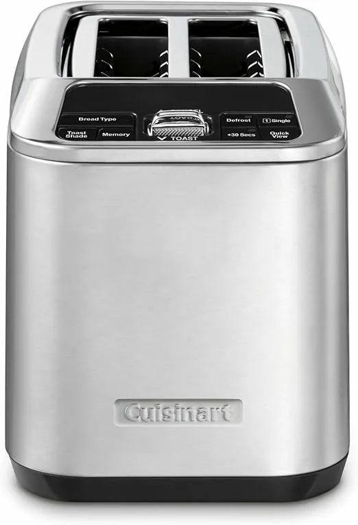 Cuisinart CPT-520 2-Slice Motorized Toaster, Stainless Steel/Black