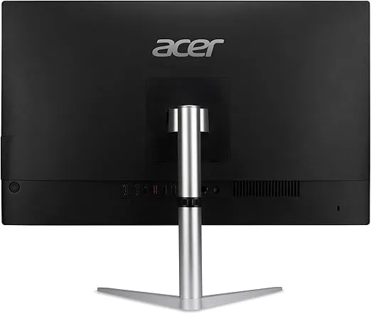 Acer Aspire C24-1300-UR31 AIO Desktop | 23.8" Full HD IPS Display | AMD Ryzen 3 7320U Quad-Core Processor | AMD Radeon 610M Graphics | 8GB LPDDR5 | 512GB PCIe SSD | Wi-Fi 6E | Windows 11 Home,Black