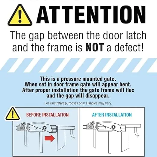 Regalo Easy Step Arched Décor Walk Thru Baby Gate, Includes 4-Inch Extension Kit, 4 Pack Pressure Mount Kit and 4 Pack Wall Mount Kit, Bronze