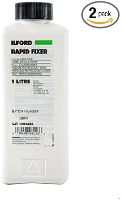 Ilford Rapid Fixer - 1 Liter 2 PACK