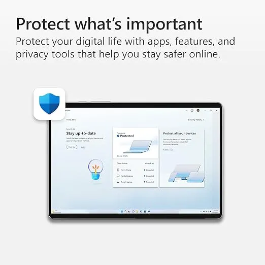 Microsoft 365 Family | 12-Month Subscription, up to 6 people | Word, Excel, PowerPoint | 1TB OneDrive cloud storage | PC/Mac Instant Download | Activation Required