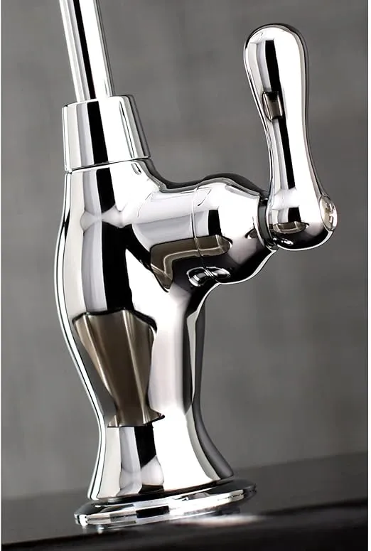 Kingston Brass KSAG3191AL Restoration Water Filtration Faucet, Polished Chrome, 2 x 4.75 x 10.94