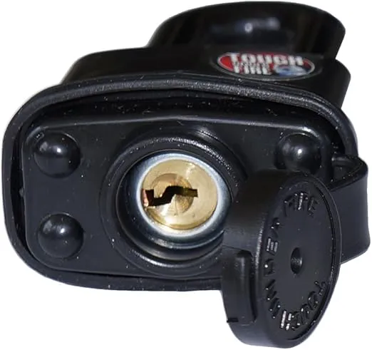 Master Lock (4) Keyed Alike Padlocks w/Thermoplastic Coating - 311KA-4