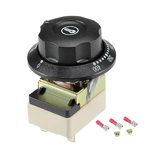 uxcell 1NO 1NC 250V 16A 50-400C Temperature Control Switch Capillary Thermostat for Oven Refrigerator Heater, 0.7m, with 2 Screws&3 Crimp Terminals