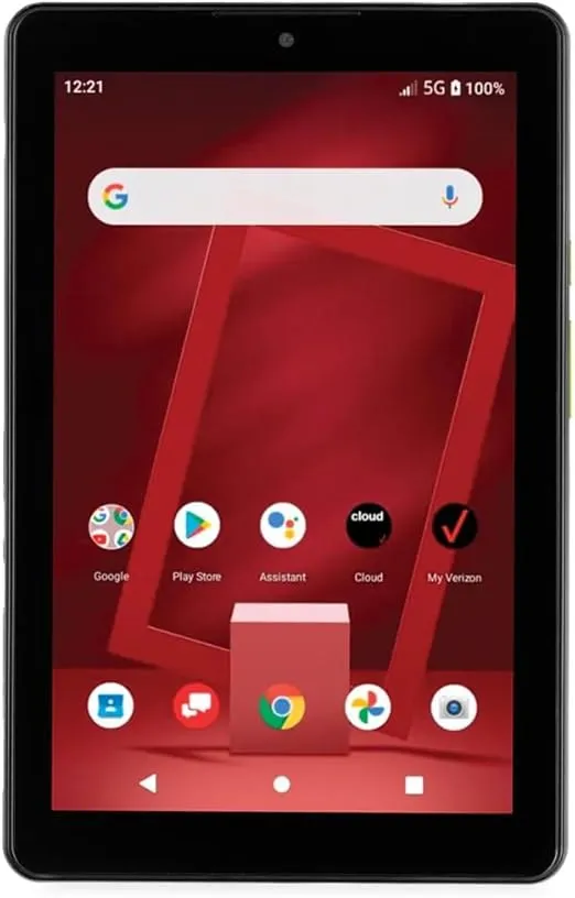 Tab8 5G (128GB, 6GB) 8", Snapdragon 480 5G, Android 11, Wi-Fi + Cellular Tablet (US Model Fully Unlocked for Verizon, AT&T, T‑Mobile, US Cellular) R8L5T (256GB SD Bundle, Black)